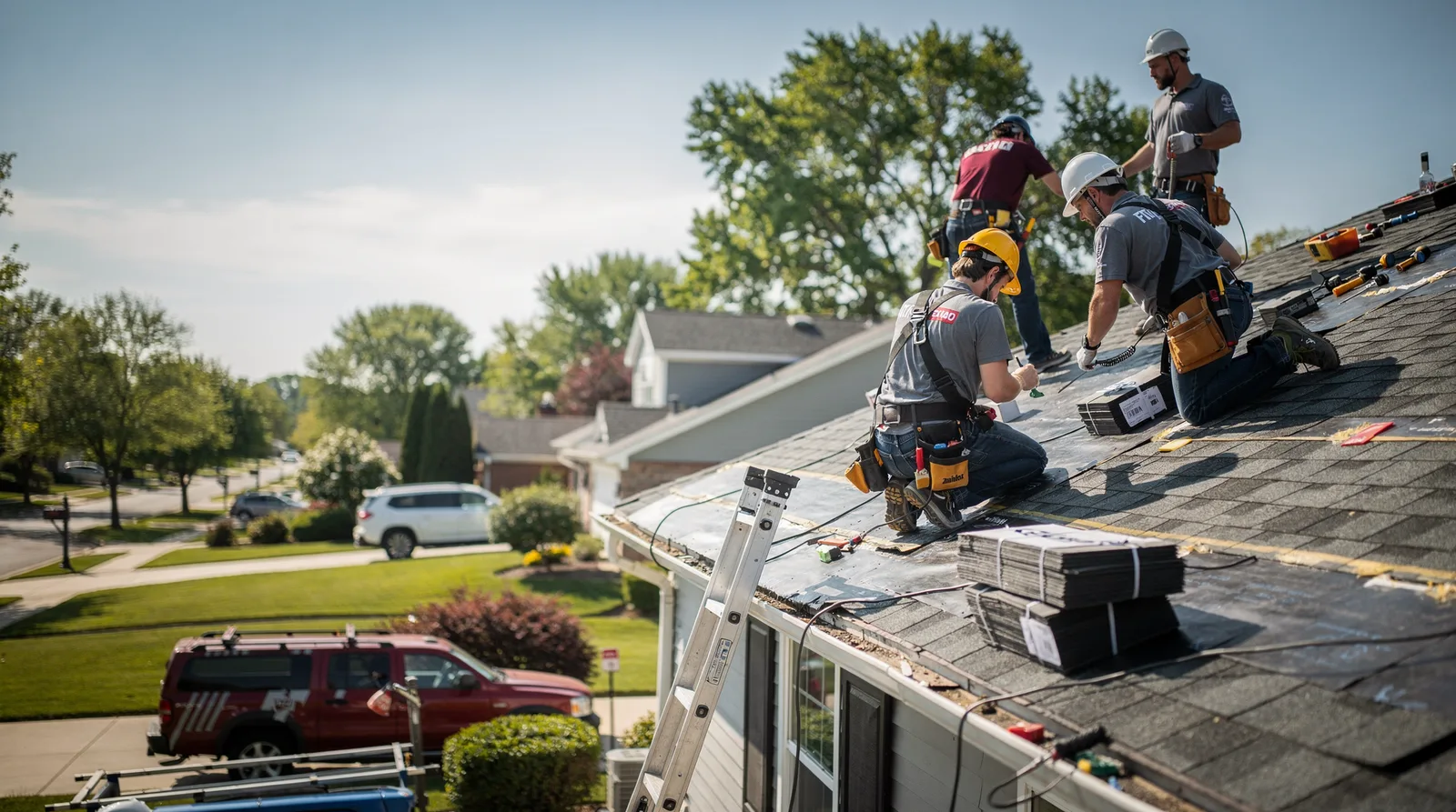Roof Repair in Louisburg, KS around you
